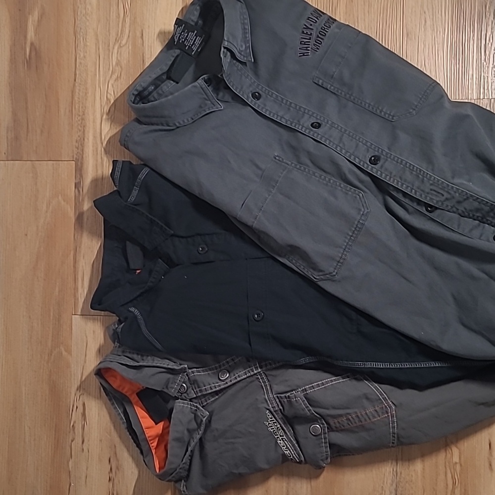 Harley Davison shirt sleeve